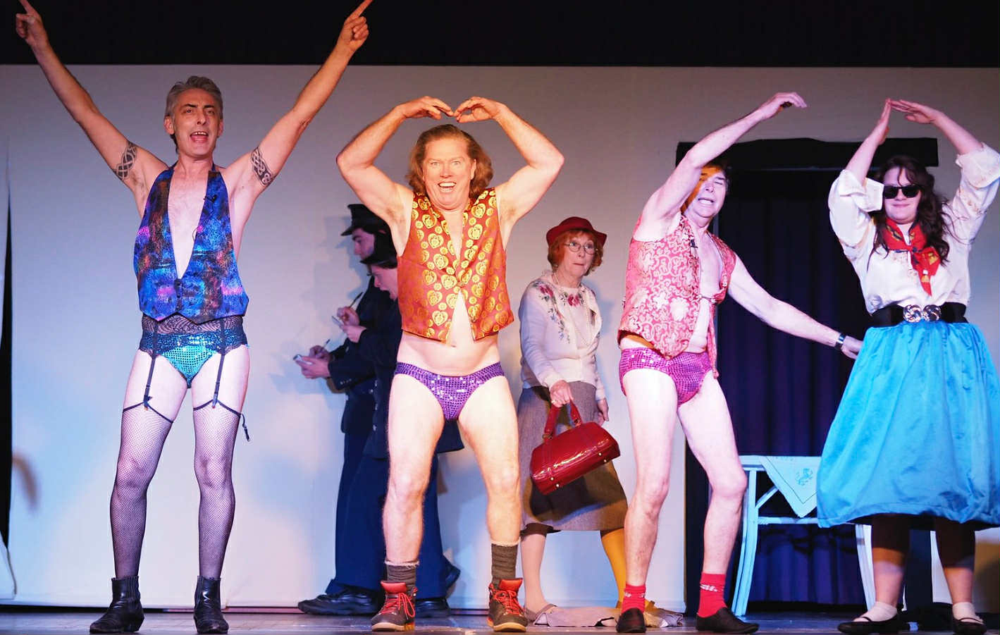 Murder on the Blackheath Express - Bruce, Lachlan, Arwyn, Alan & Chloe