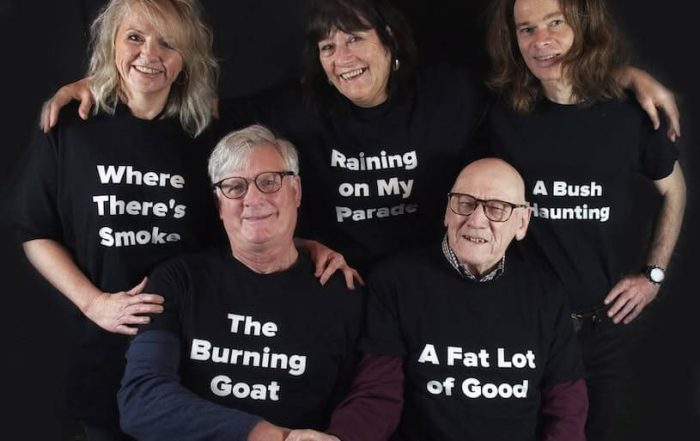 The Writers - top Lisa, Lucy & David. bottom Dale & John