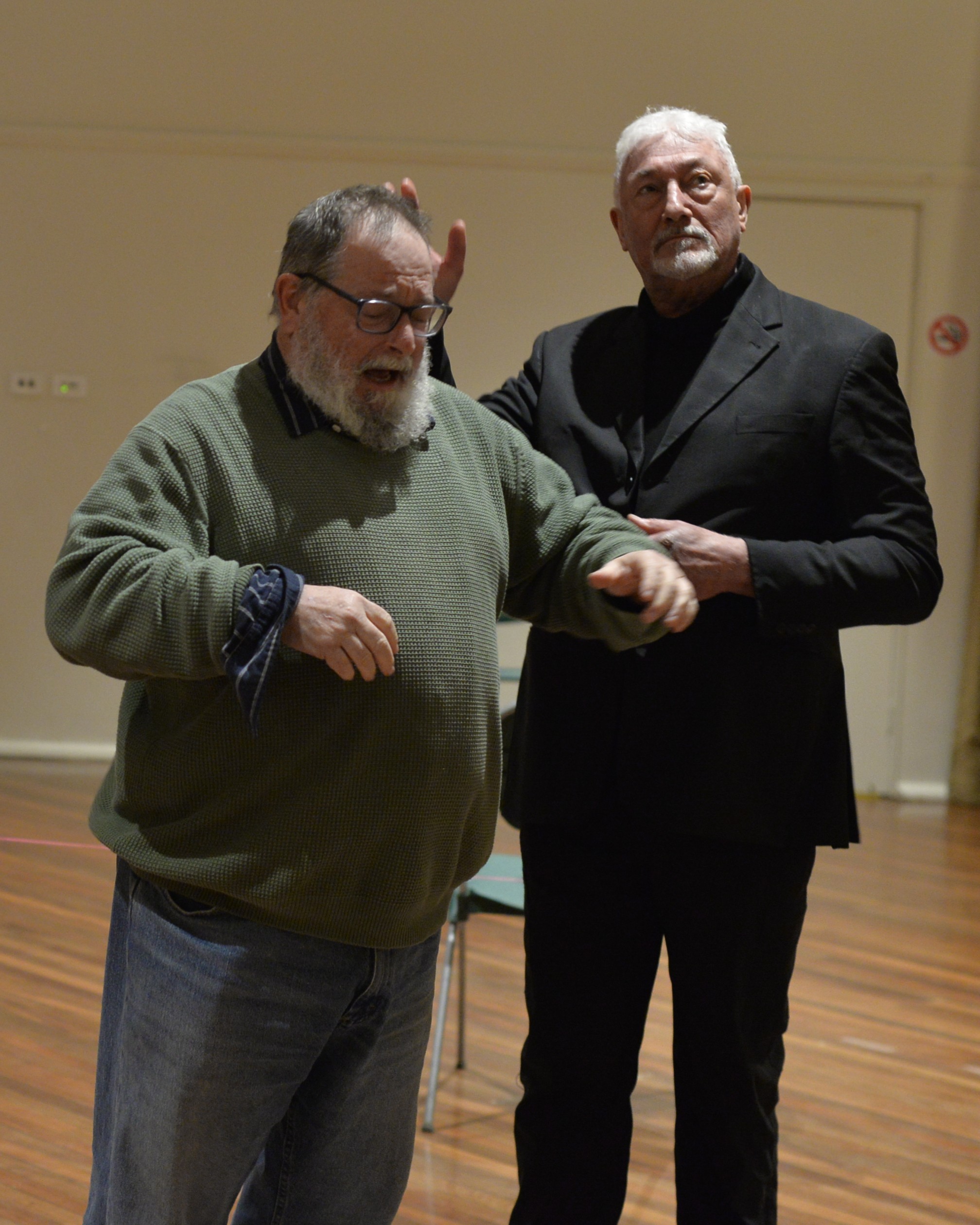 tick tock rehearsal Simon Neale 2